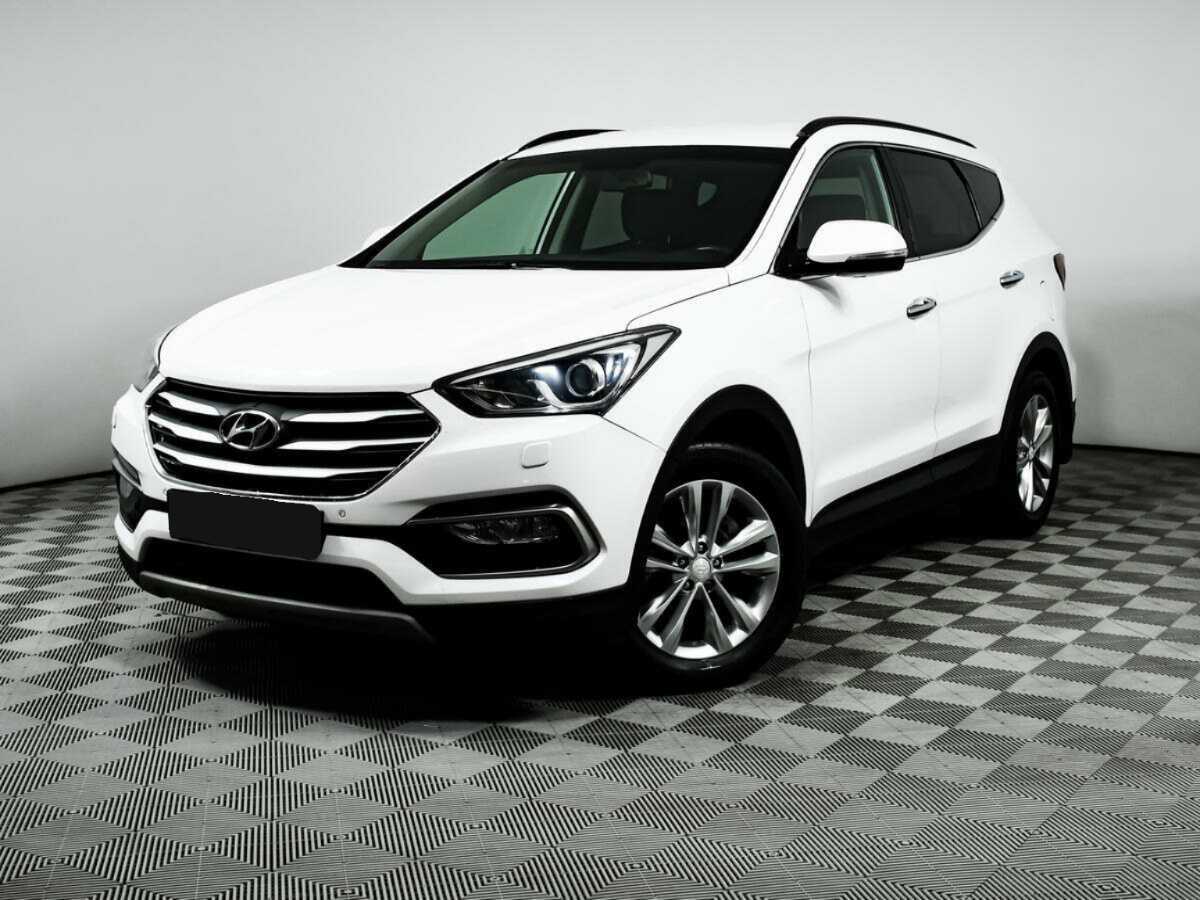 Hyundai Santa Fe 2017 года с пробегом. Посмотреть фото