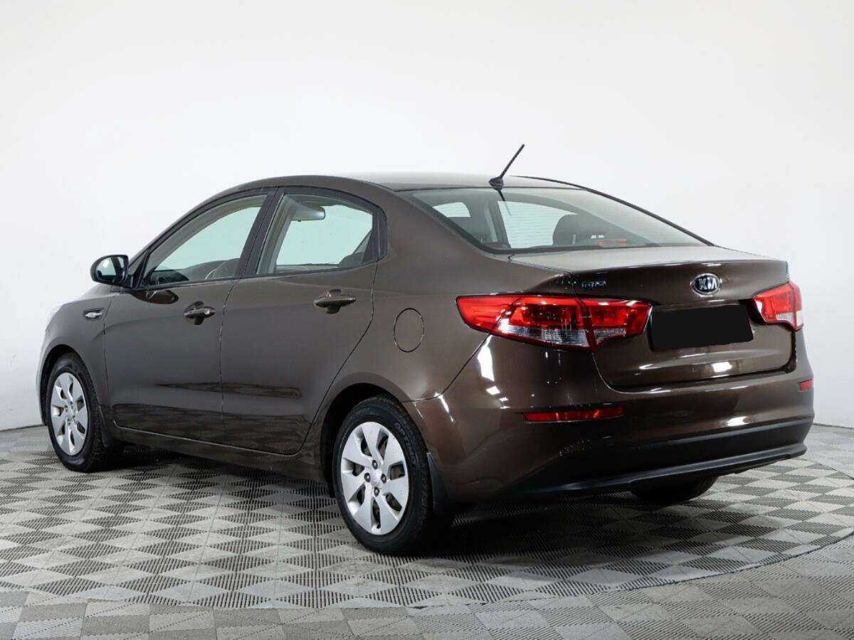 Kia Rio 2016 года с пробегом. Фото: #6