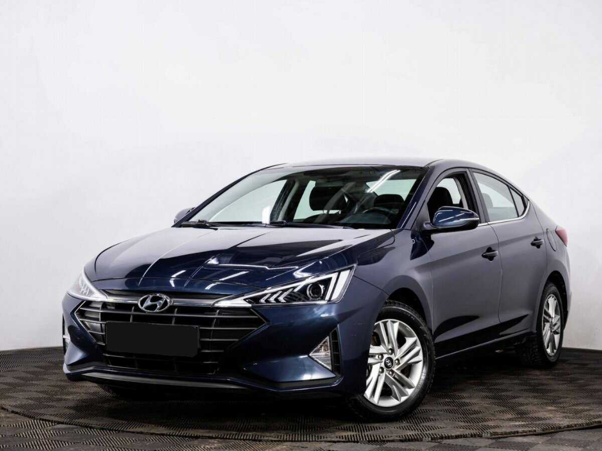 Hyundai Elantra 2020 года с пробегом. Посмотреть фото