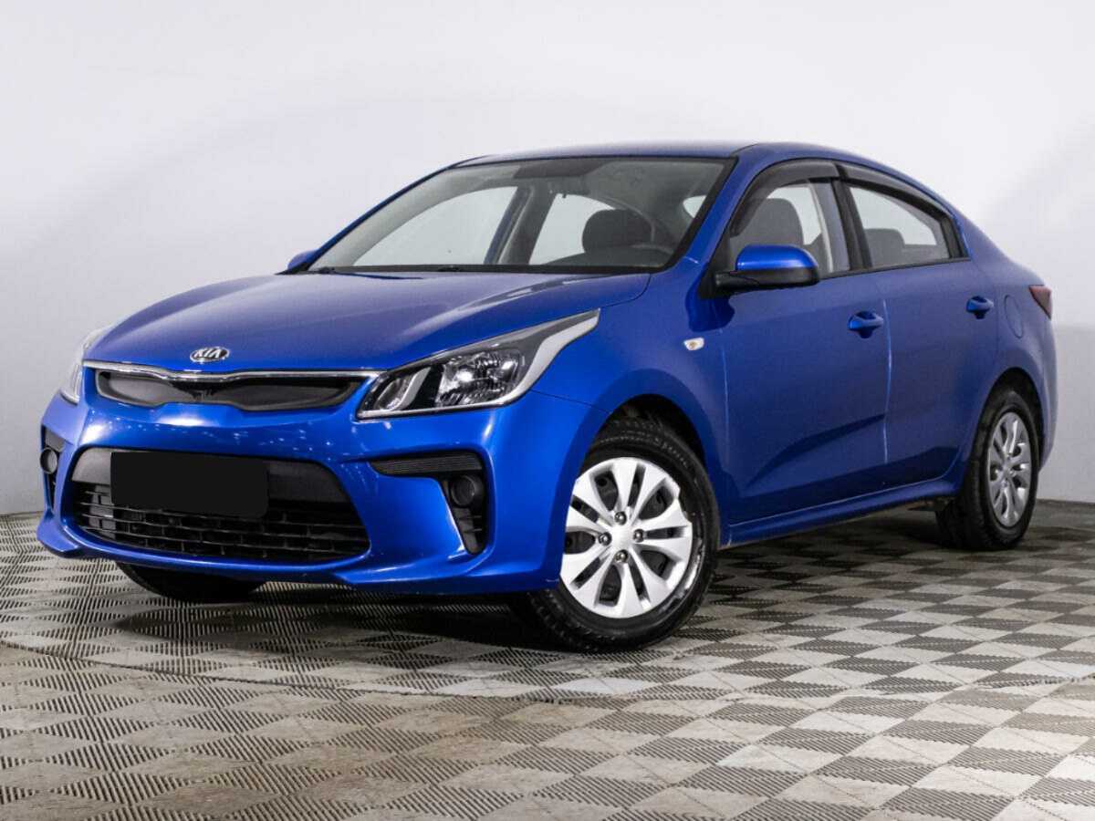 Kia Rio 2017 года с пробегом. Посмотреть фото