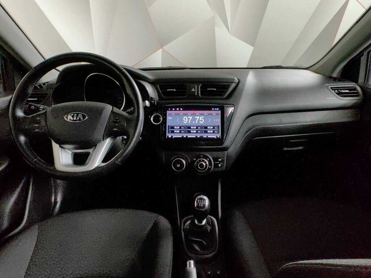 Kia Rio 2014 года с пробегом. Фото: #9