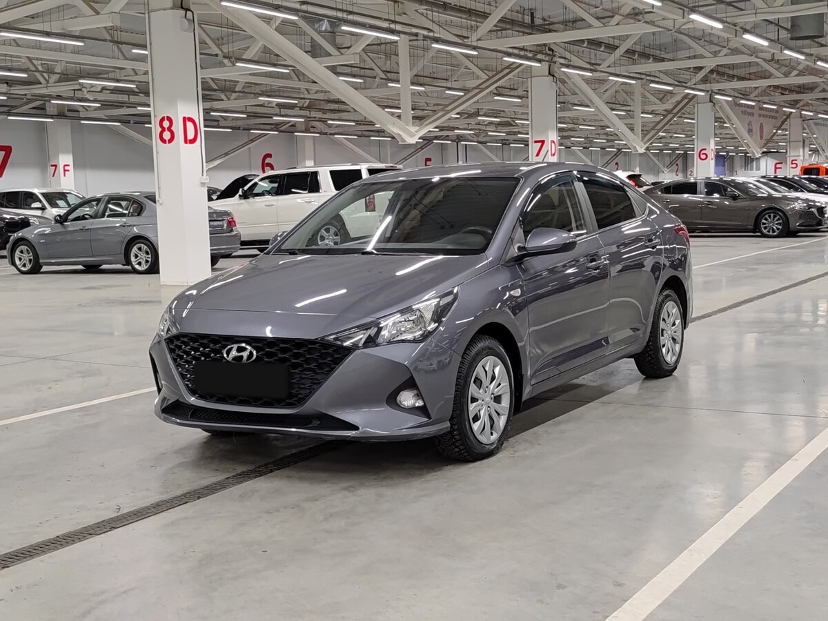 Hyundai Solaris 2021 года с пробегом. Посмотреть фото