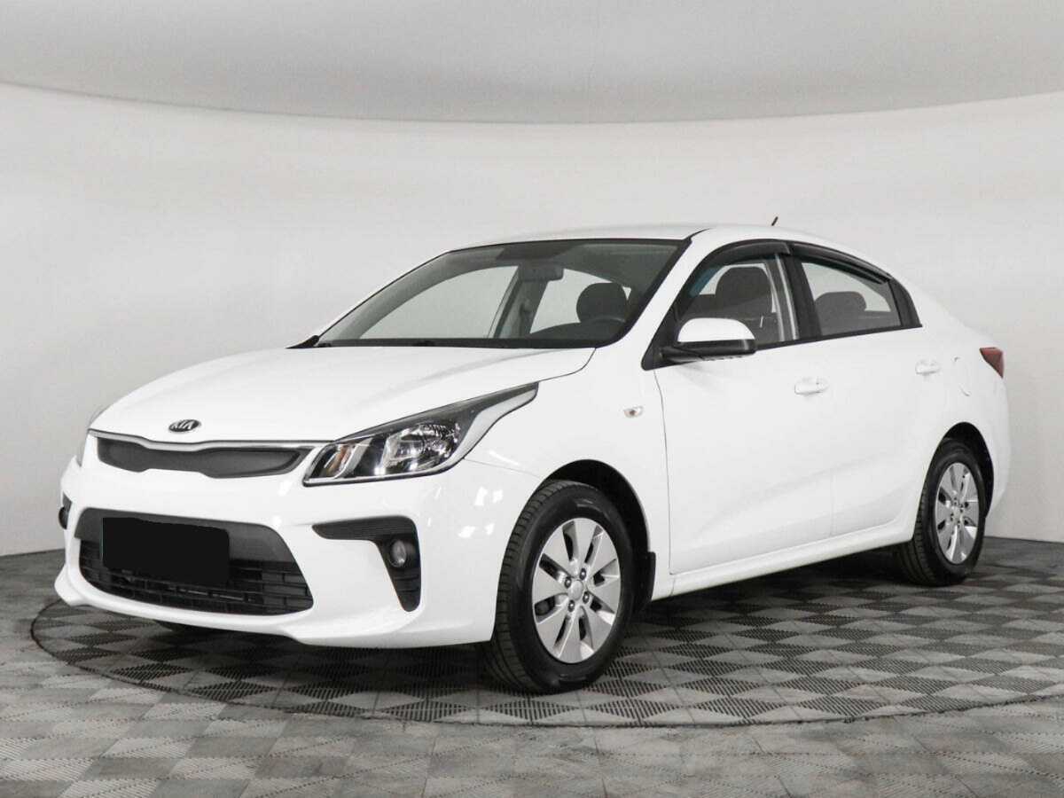 Kia Rio 2019 года с пробегом. Посмотреть фото