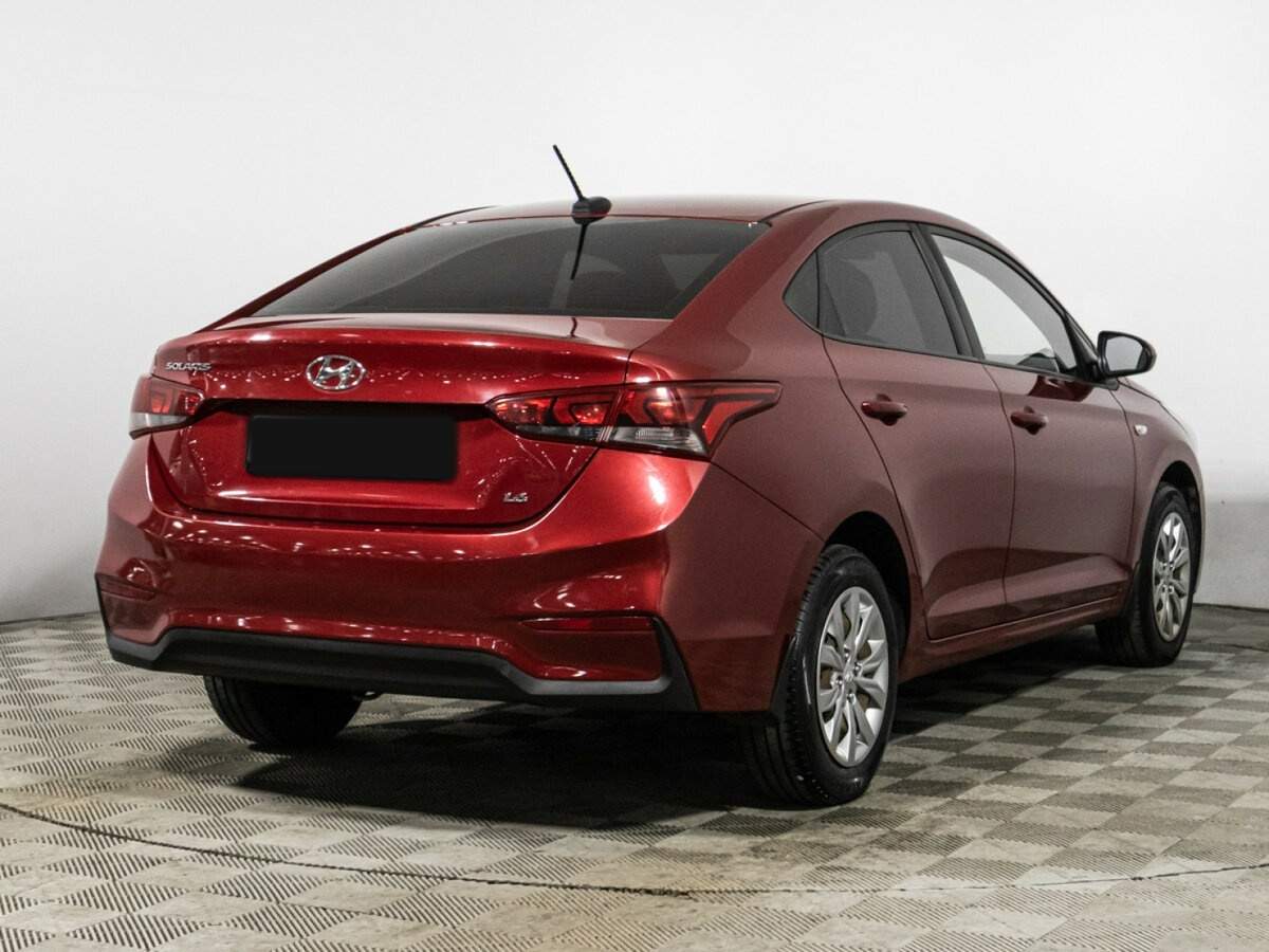 Hyundai Solaris 2018 года с пробегом. Фото: #4