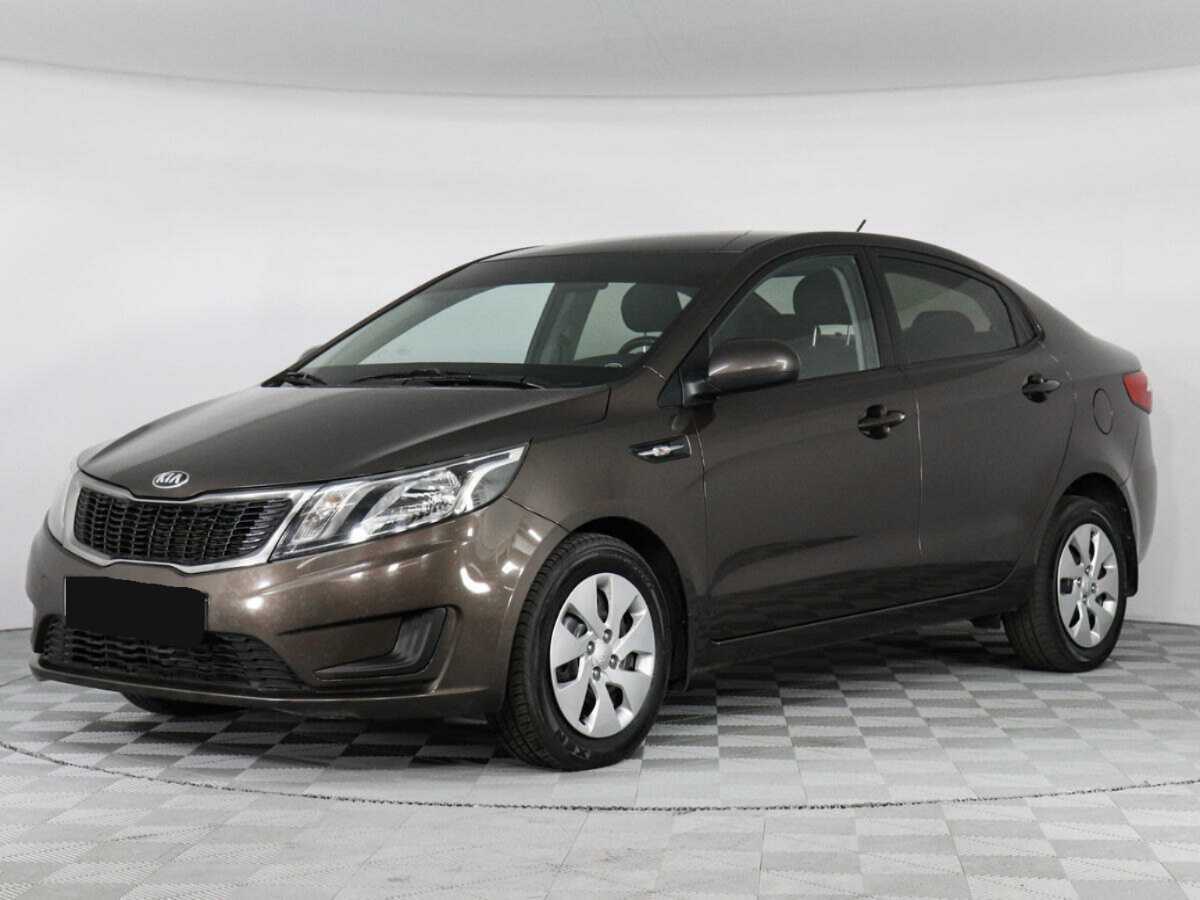 Kia Rio 2014 года с пробегом. Посмотреть фото