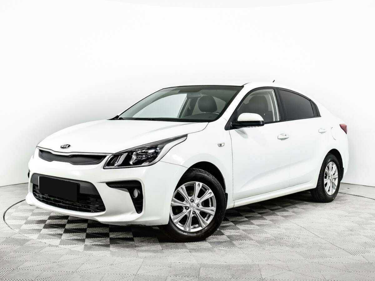 Kia Rio 2017 года с пробегом. Посмотреть фото