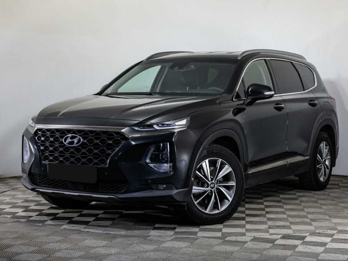 Hyundai Santa Fe 2019 года с пробегом. Посмотреть фото
