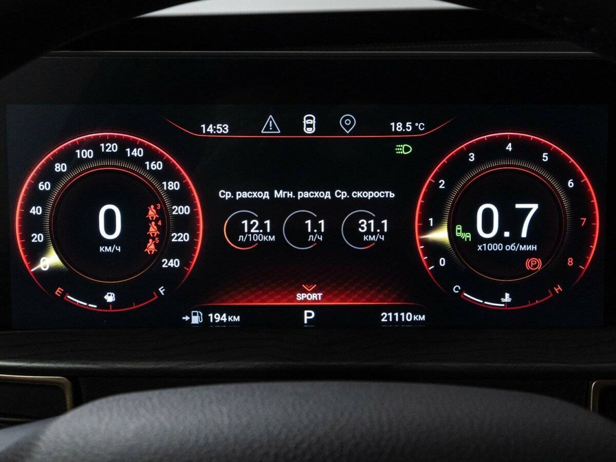 EXEED LX 2023 года с пробегом. Фото: #11