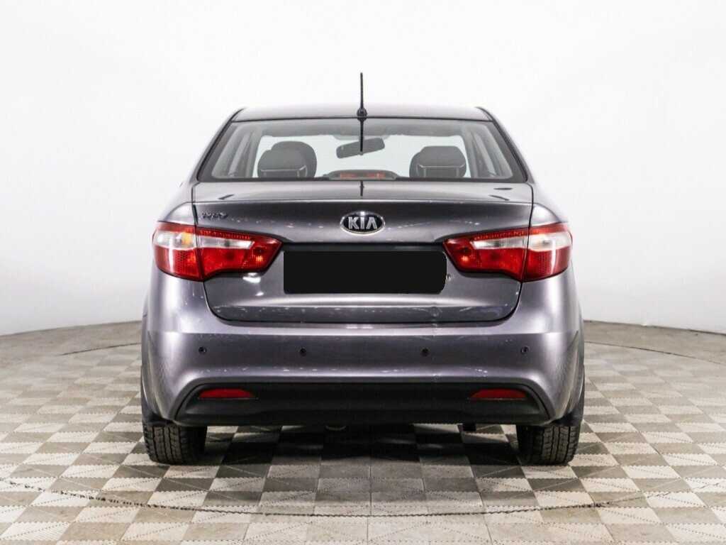 Kia Rio 2013 года с пробегом. Фото: #5