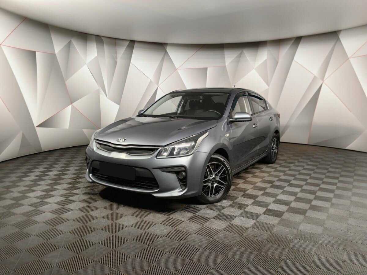 Kia Rio 2018 года с пробегом. Посмотреть фото