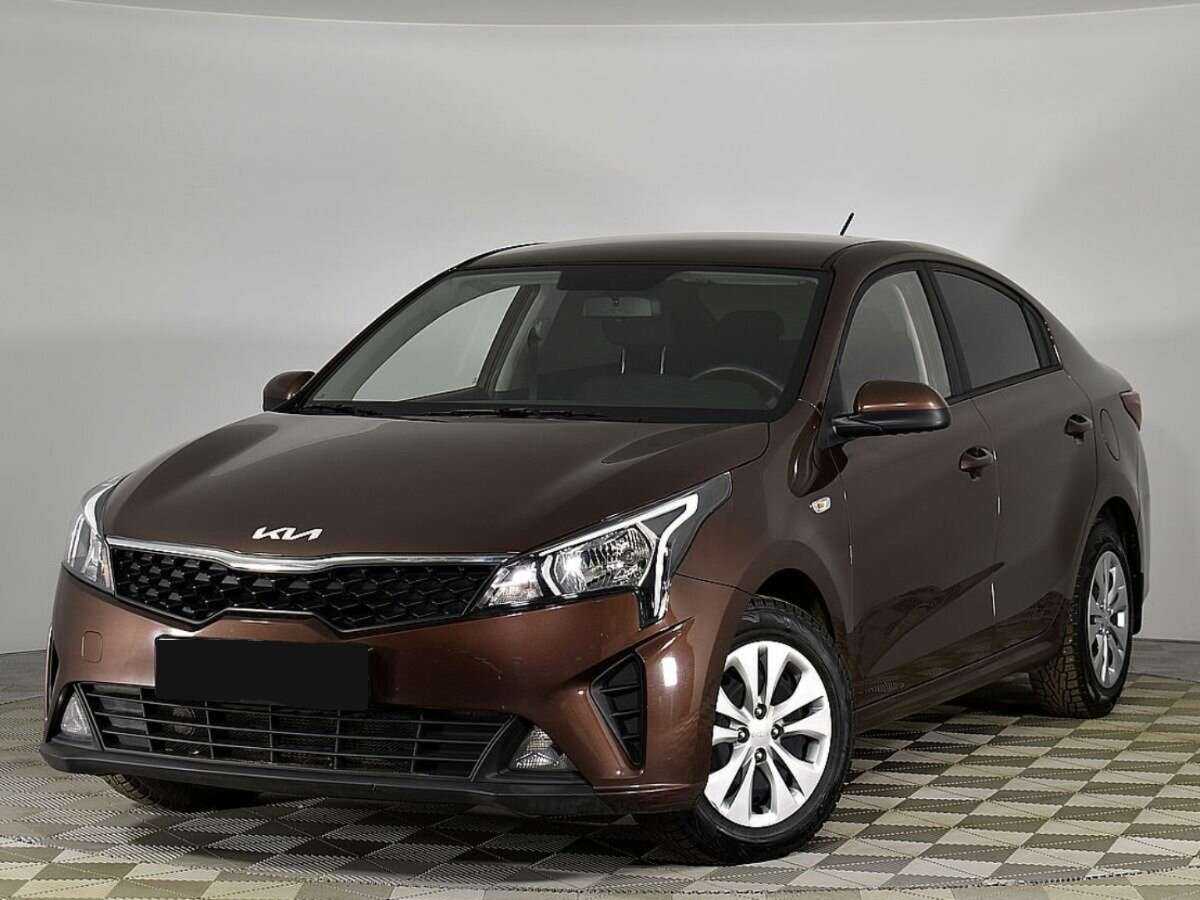 Kia Rio 2022 года с пробегом. Посмотреть фото