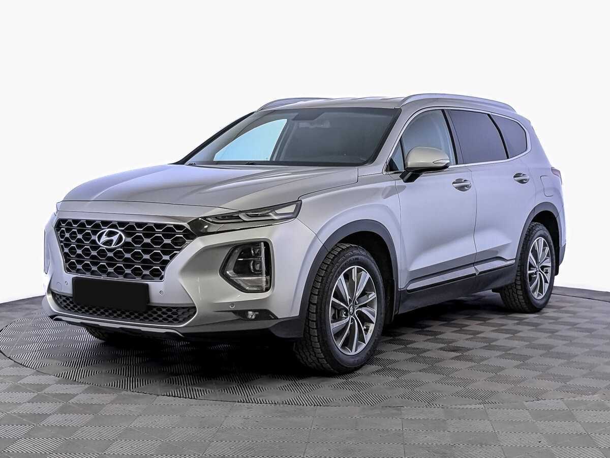 Hyundai Santa Fe 2020 года с пробегом. Посмотреть фото