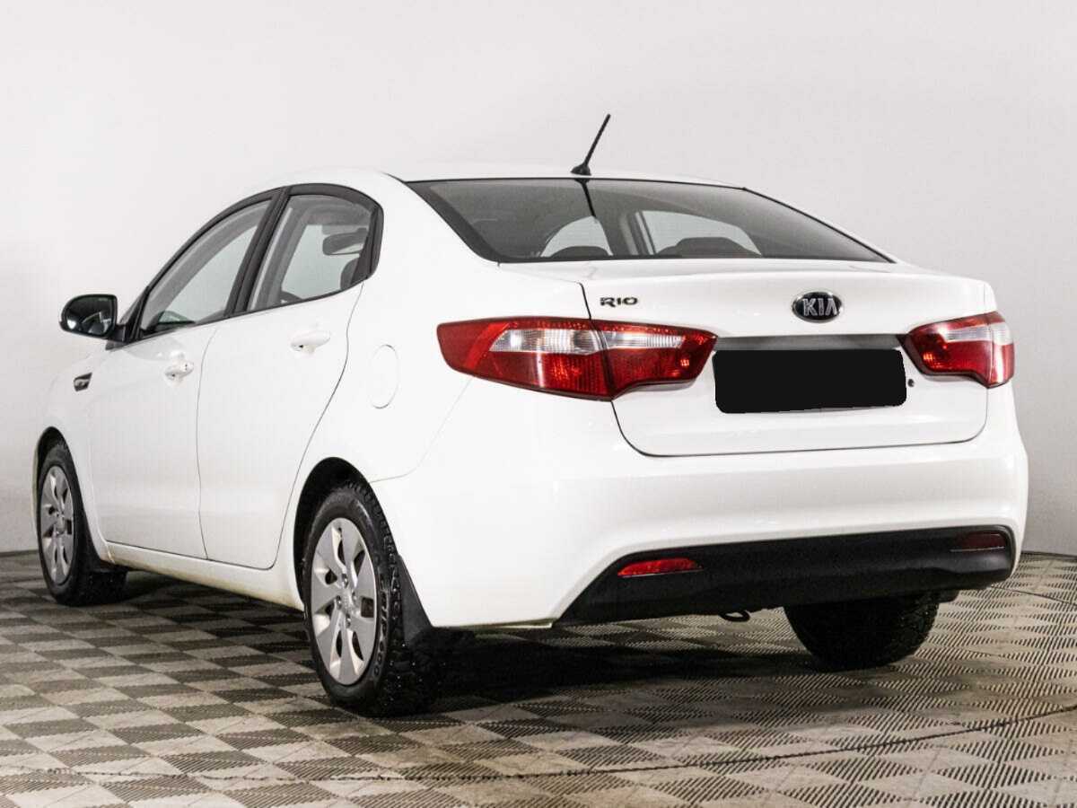 Kia Rio 2014 года с пробегом. Фото: #6