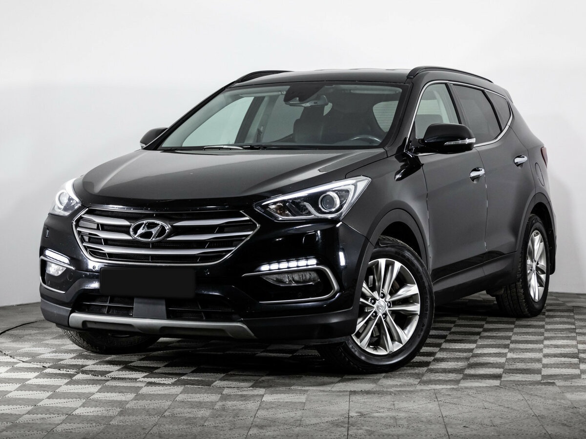 Hyundai Santa Fe 2018 года с пробегом. Посмотреть фото