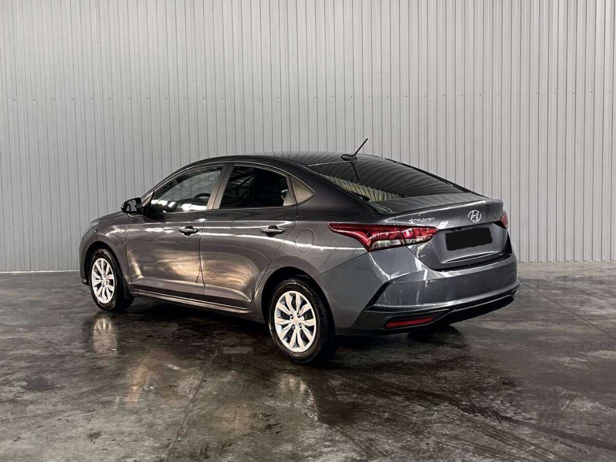 Hyundai Solaris 2021 года с пробегом. Фото: #6