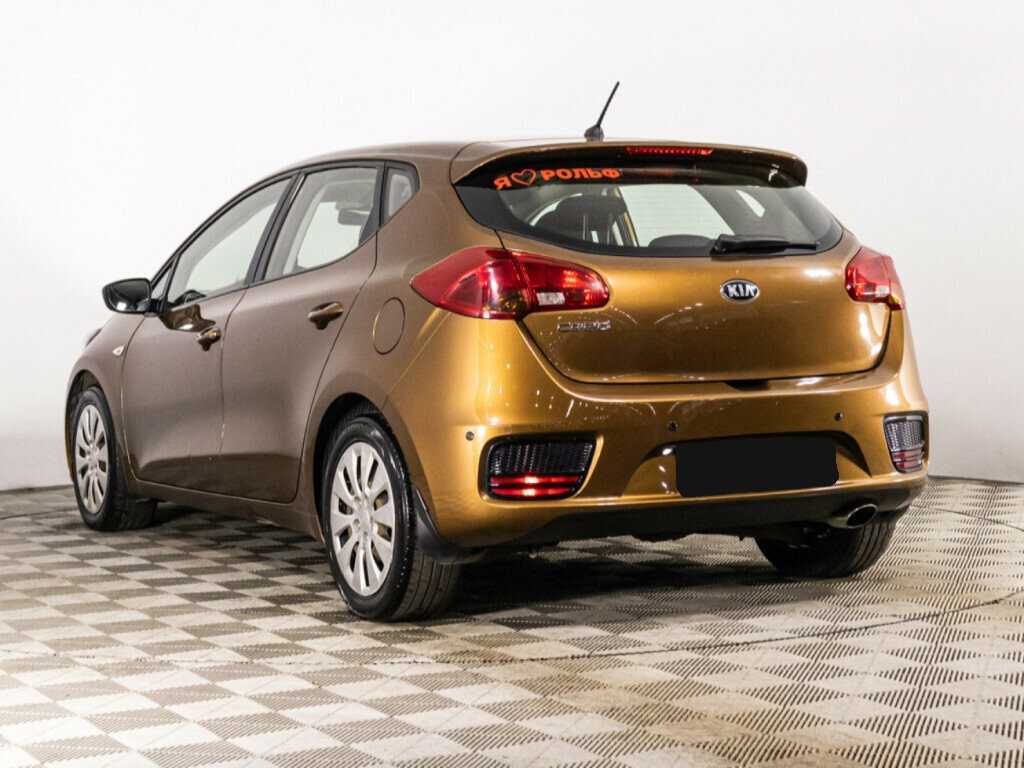 Kia Ceed 2016 года с пробегом. Фото: #6