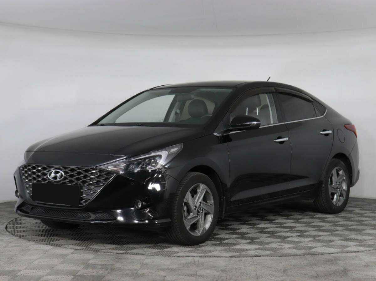 Hyundai Solaris 2021 года с пробегом. Посмотреть фото