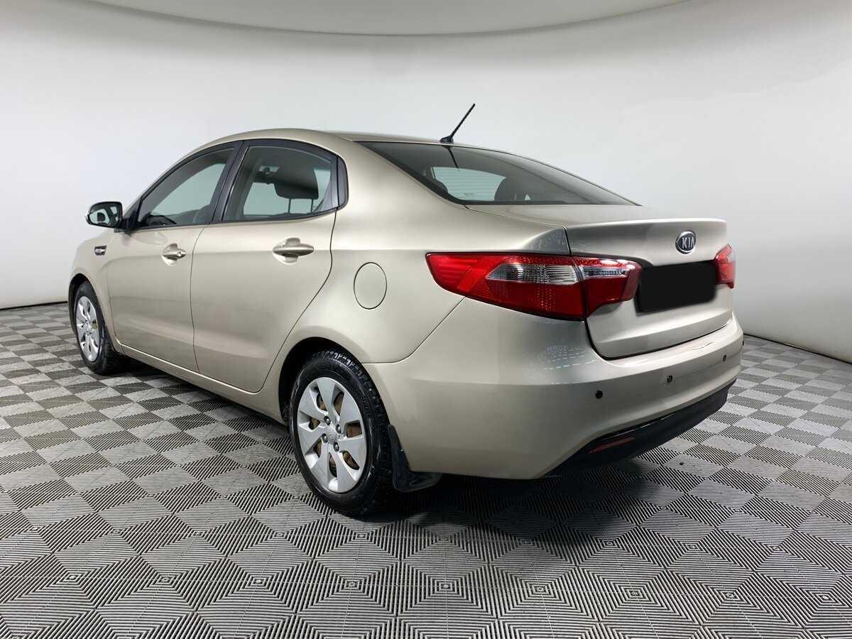 Kia Rio 2012 года с пробегом. Фото: #6