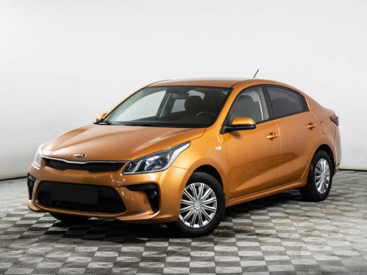 Kia Rio 2017 года с пробегом. Посмотреть фото