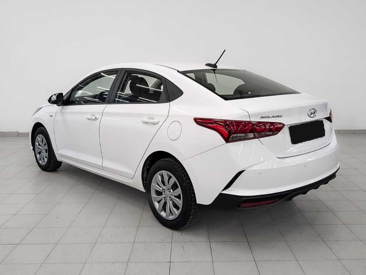 Hyundai Solaris 2021 года с пробегом. Фото: #6