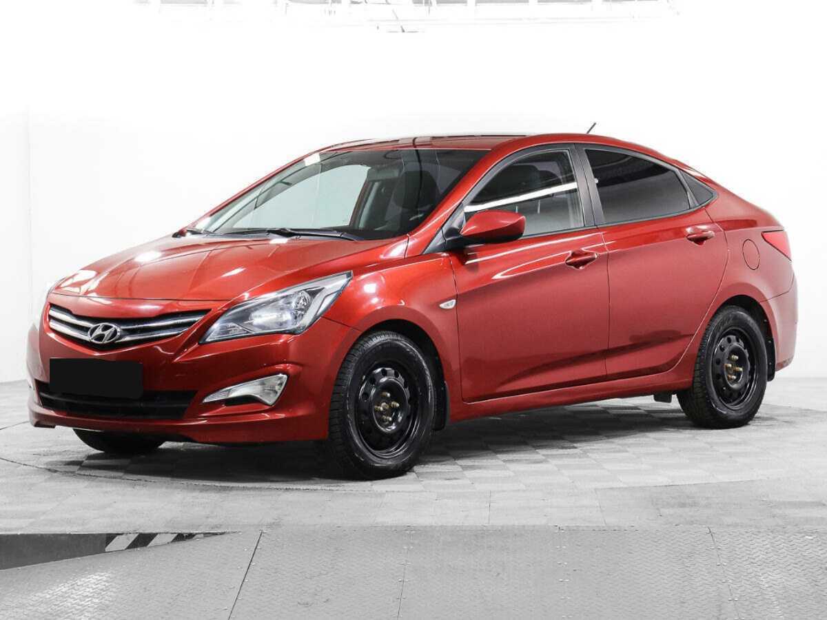 Hyundai Solaris 2014 года с пробегом. Посмотреть фото