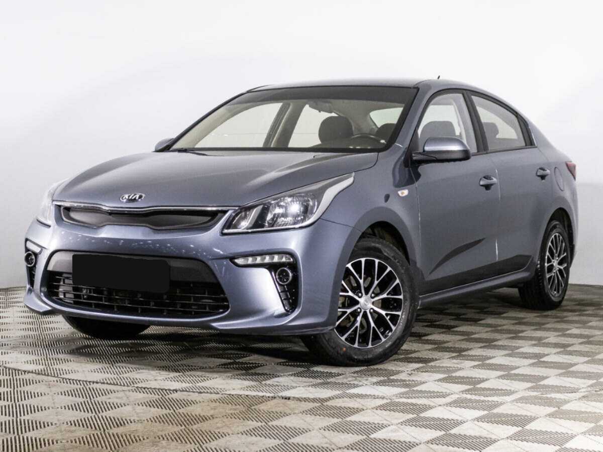 Kia Rio 2017 года с пробегом. Посмотреть фото