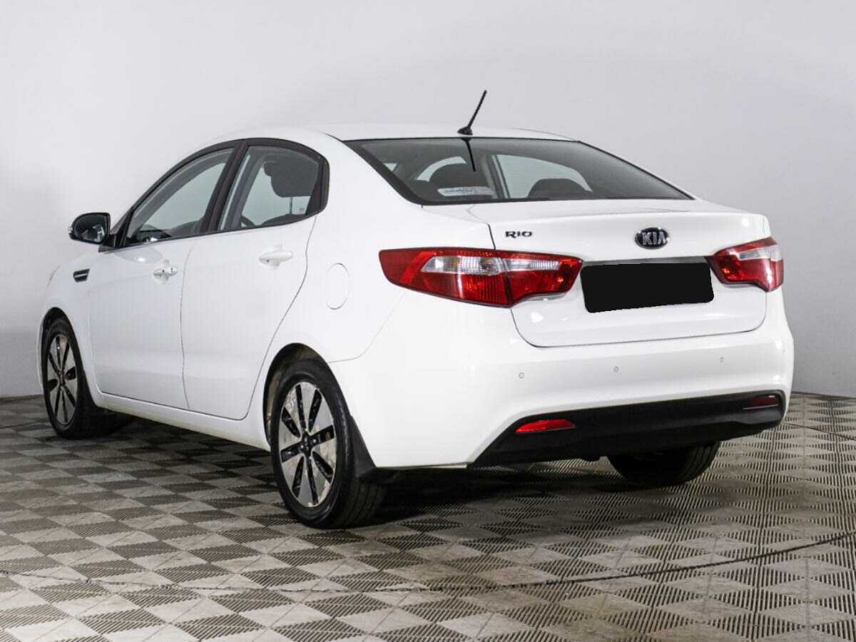 Kia Rio 2014 года с пробегом. Фото: #6