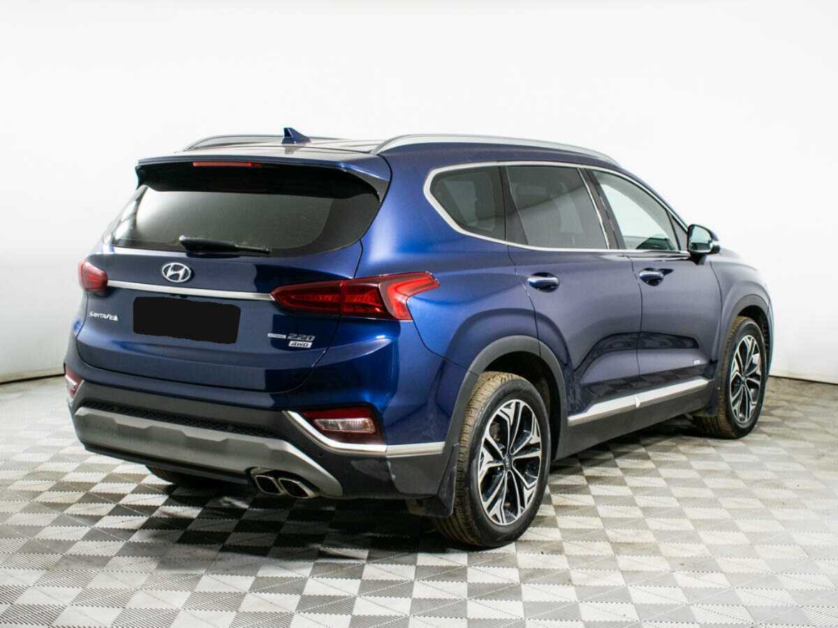 Hyundai Santa Fe 2018 года с пробегом. Фото: #4