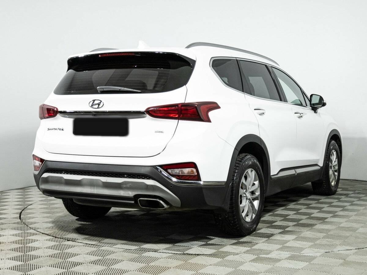 Hyundai Santa Fe 2020 года с пробегом. Фото: #4