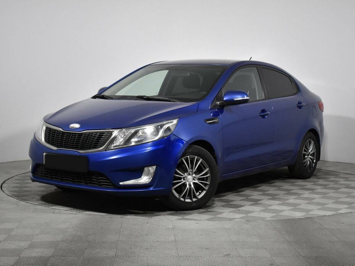 Kia Rio 2013 года с пробегом. Посмотреть фото