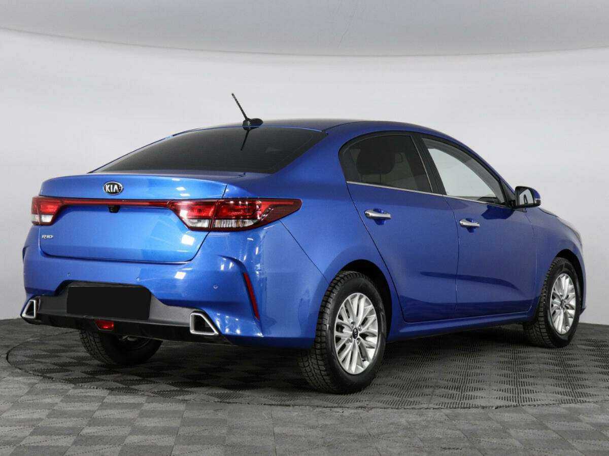 Kia Rio 2021 года с пробегом. Фото: #4