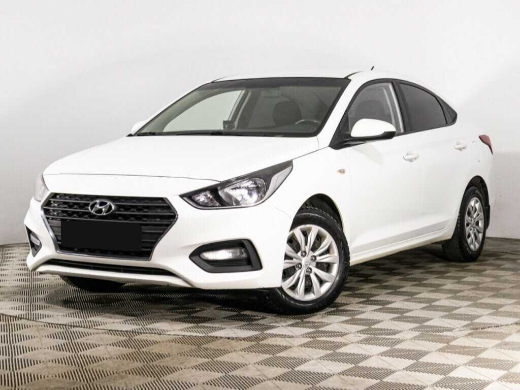 Hyundai Solaris 2017 года с пробегом. Посмотреть фото