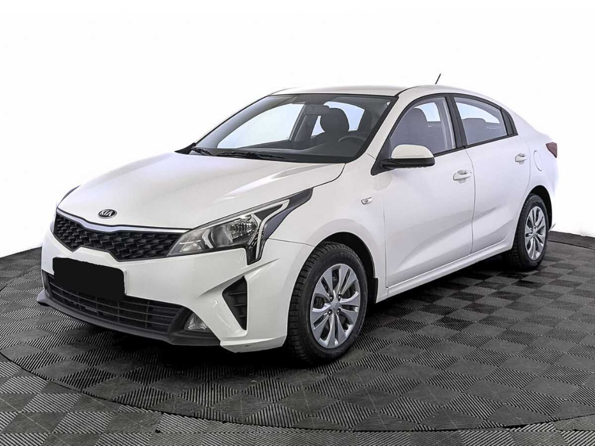 Kia Rio 2021 года с пробегом. Посмотреть фото