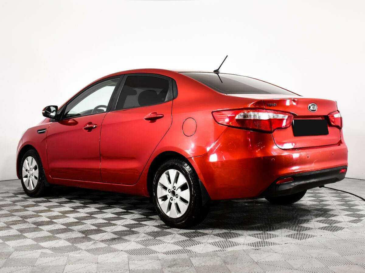 Kia Rio 2013 года с пробегом. Фото: #5