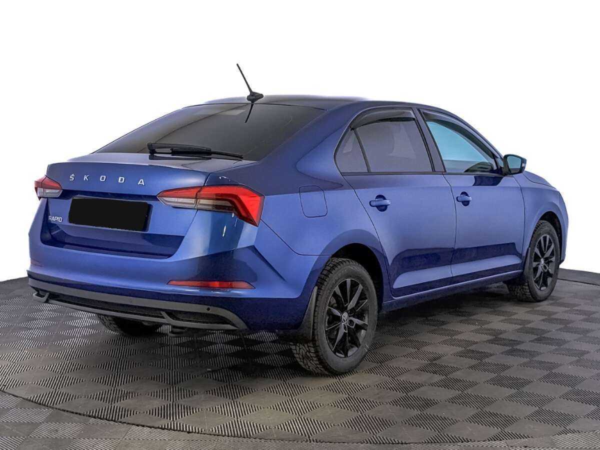 Skoda Rapid 2021 года с пробегом. Фото: #4