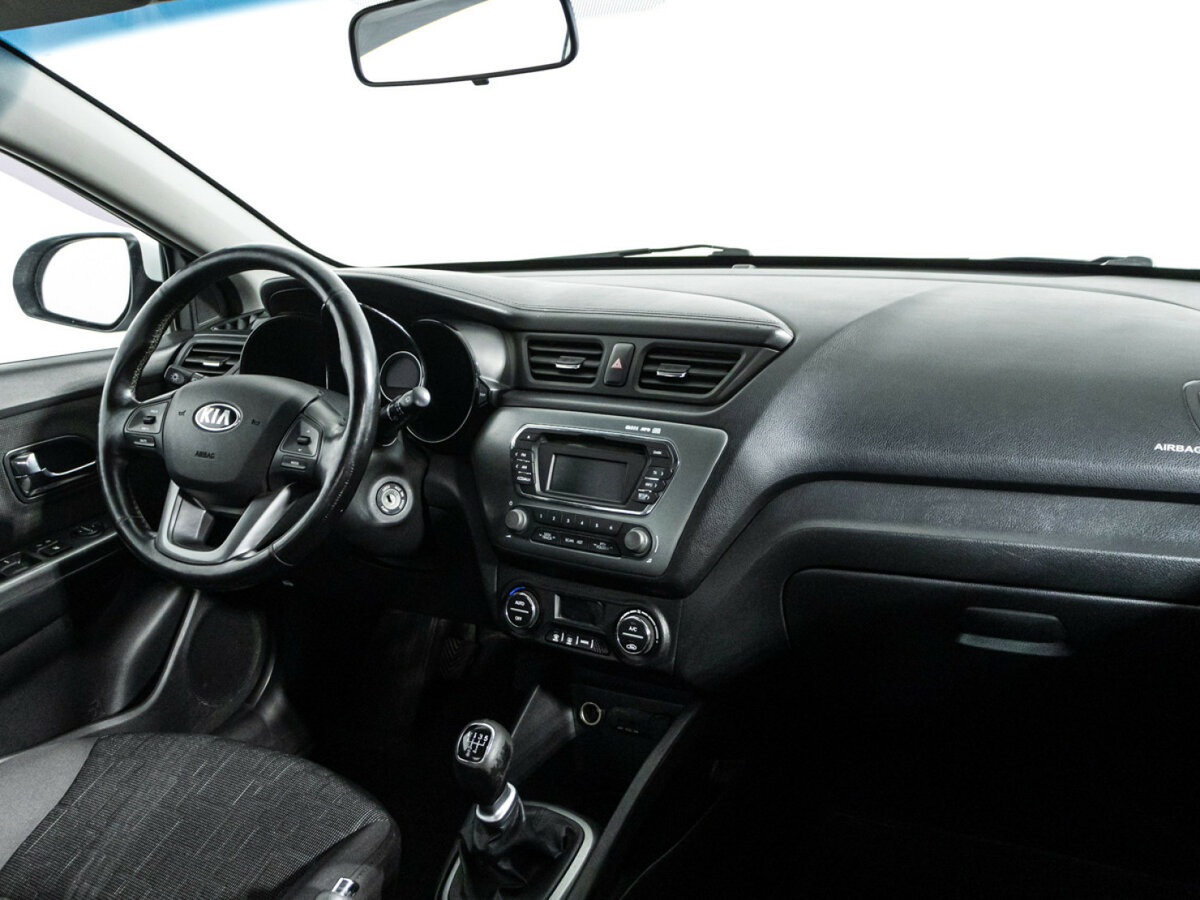 Kia Rio 2013 года с пробегом. Фото: #8