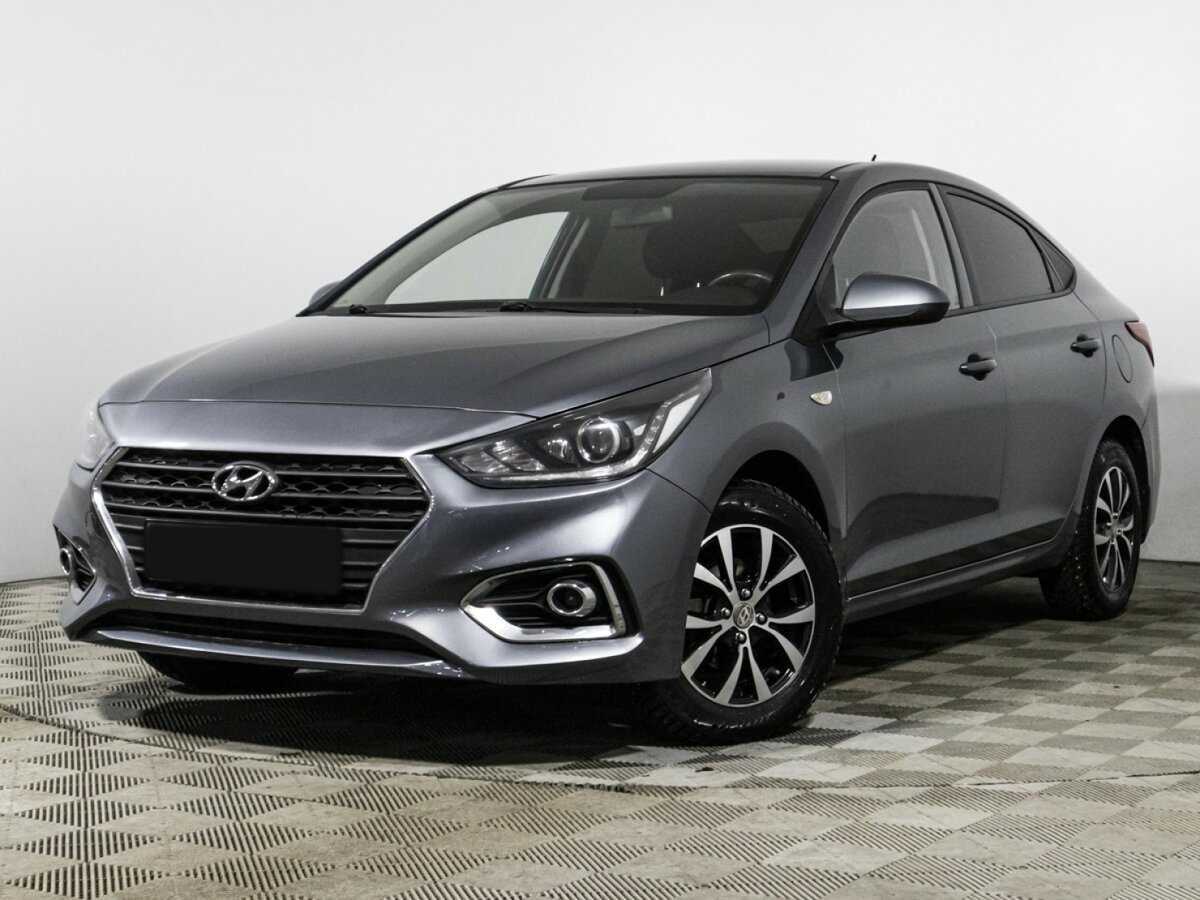 Hyundai Solaris 2018 года с пробегом. Посмотреть фото