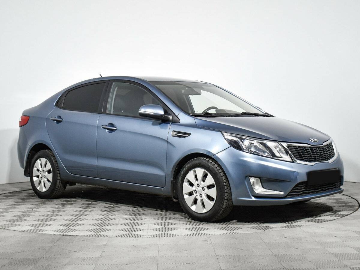 Kia Rio 2013 года с пробегом. Фото: #2
