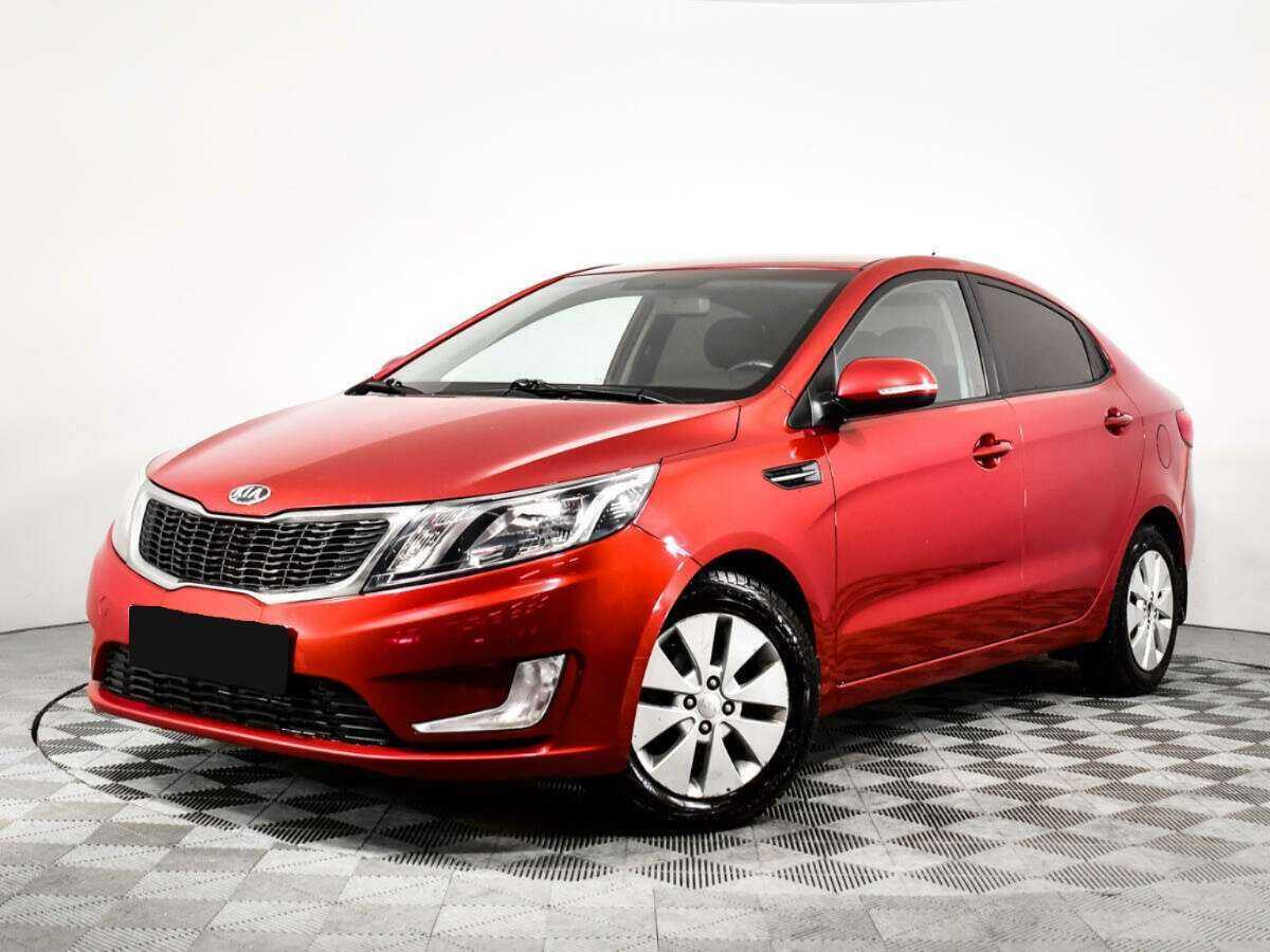 Kia Rio 2013 года с пробегом. Посмотреть фото