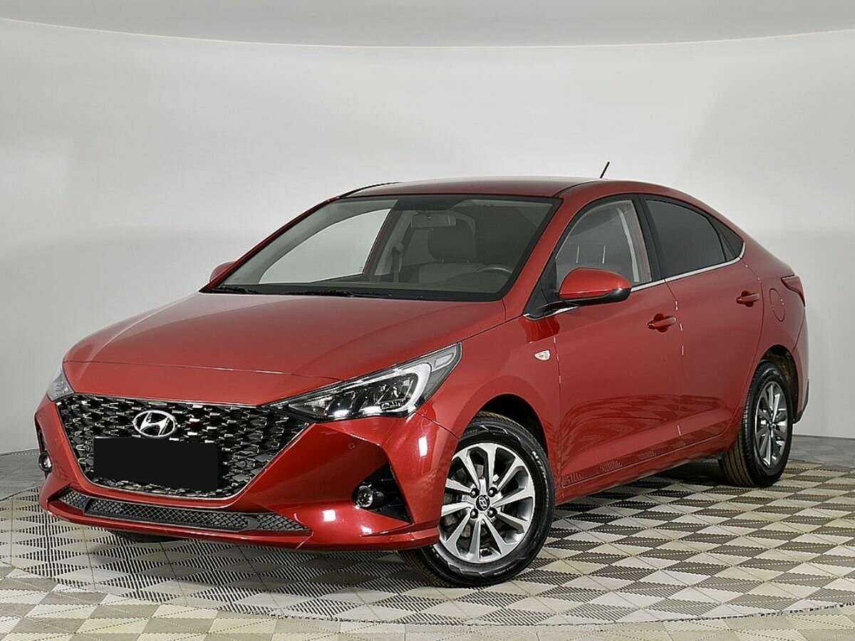 Hyundai Solaris 2021 года с пробегом. Посмотреть фото