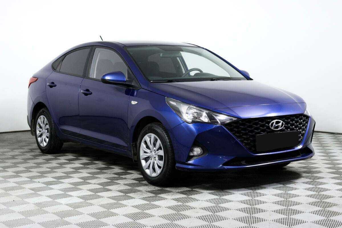 Hyundai Solaris 2021 года с пробегом. Фото: #2