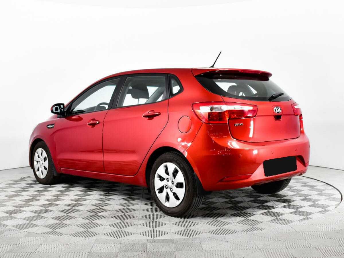 Kia Rio 2013 года с пробегом. Фото: #6