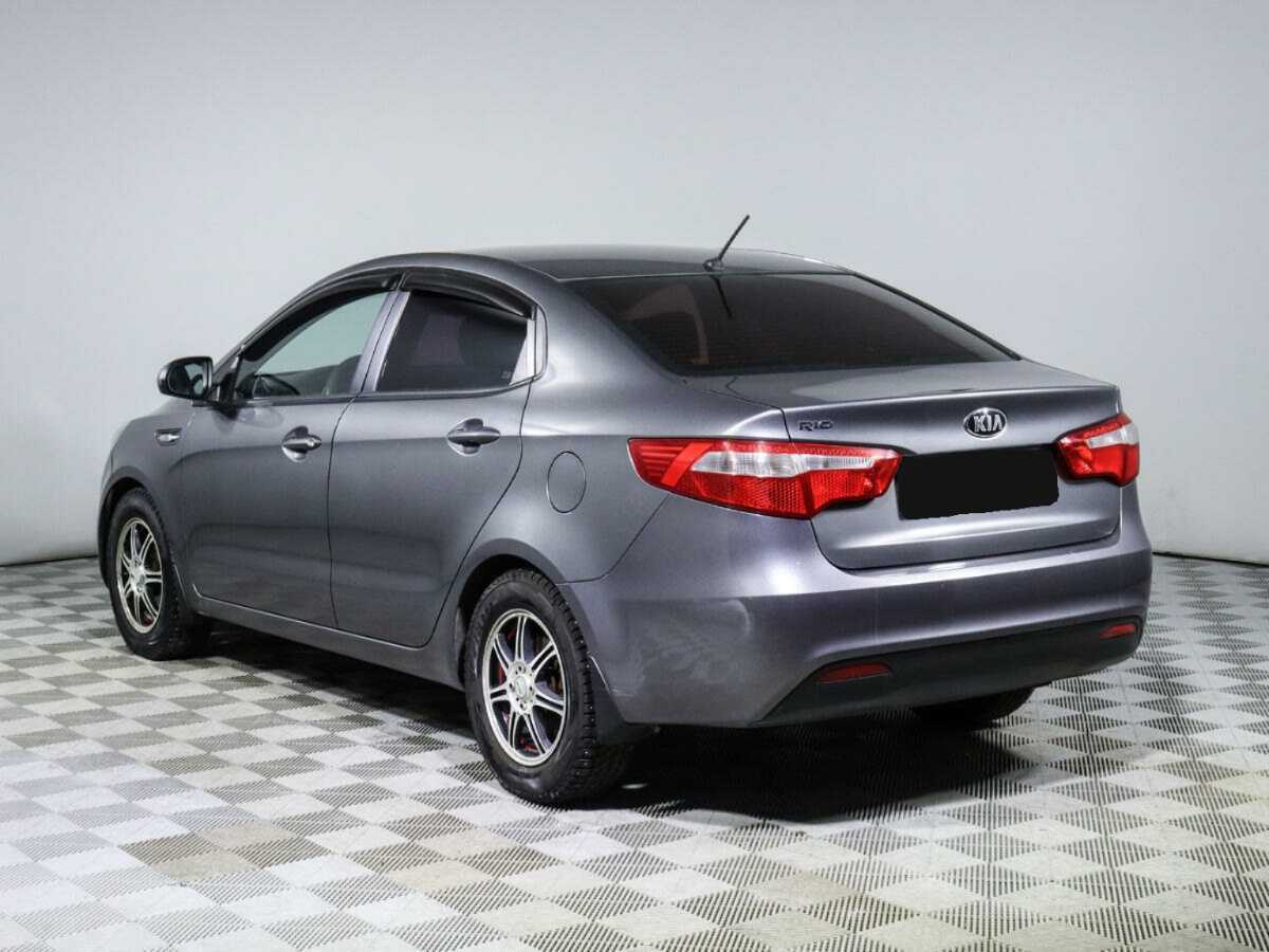 Kia Rio 2013 года с пробегом. Фото: #5