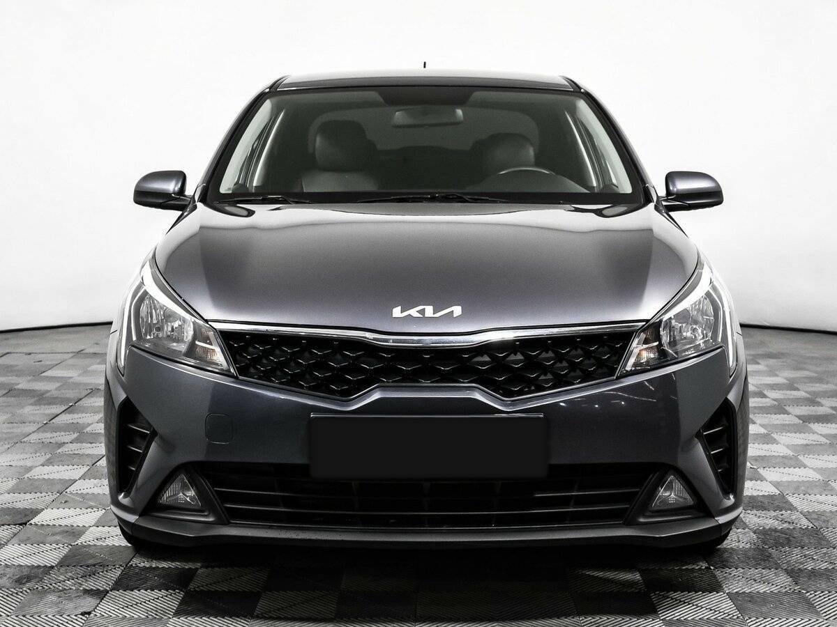 Kia Rio 2022 года с пробегом. Фото: #1