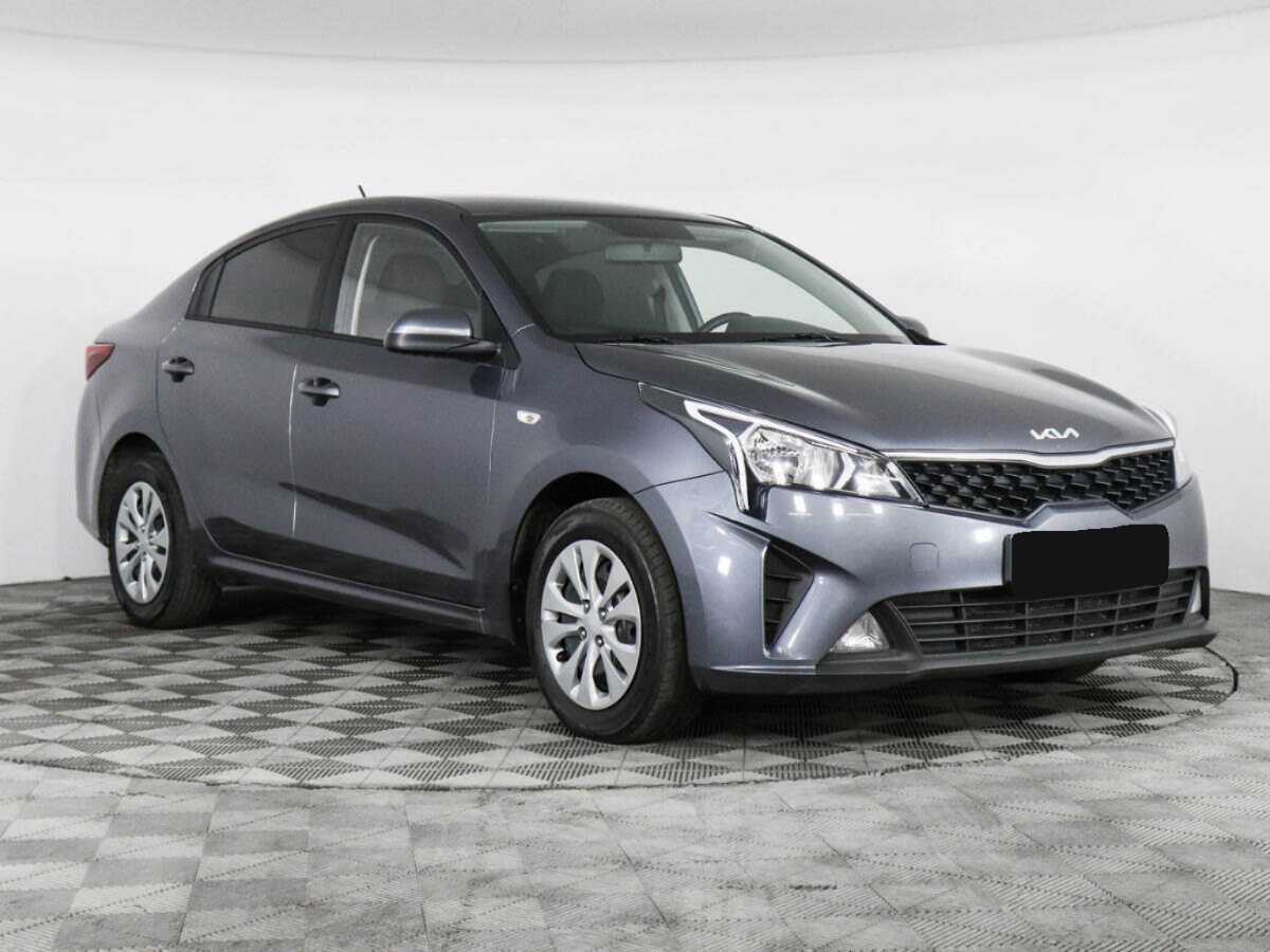 Kia Rio 2022 года с пробегом. Фото: #2