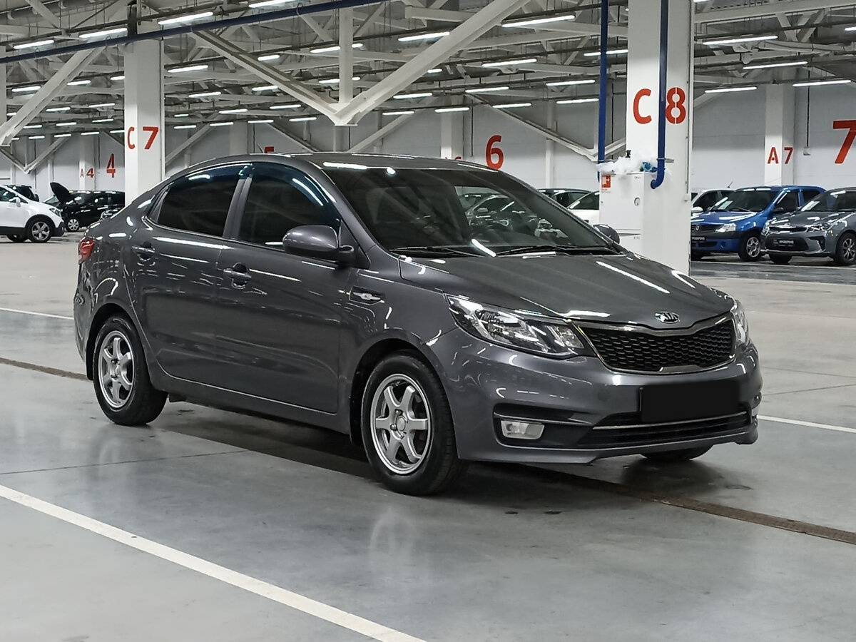 Kia Rio 2016 года с пробегом. Фото: #2