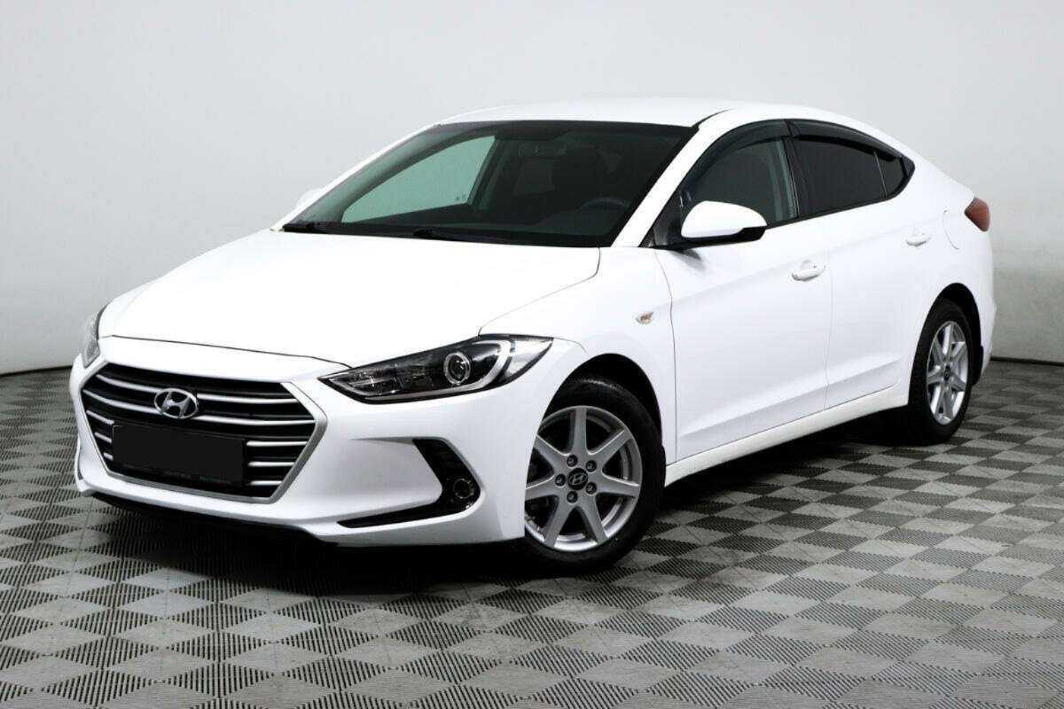 Hyundai Elantra 2018 года с пробегом. Посмотреть фото