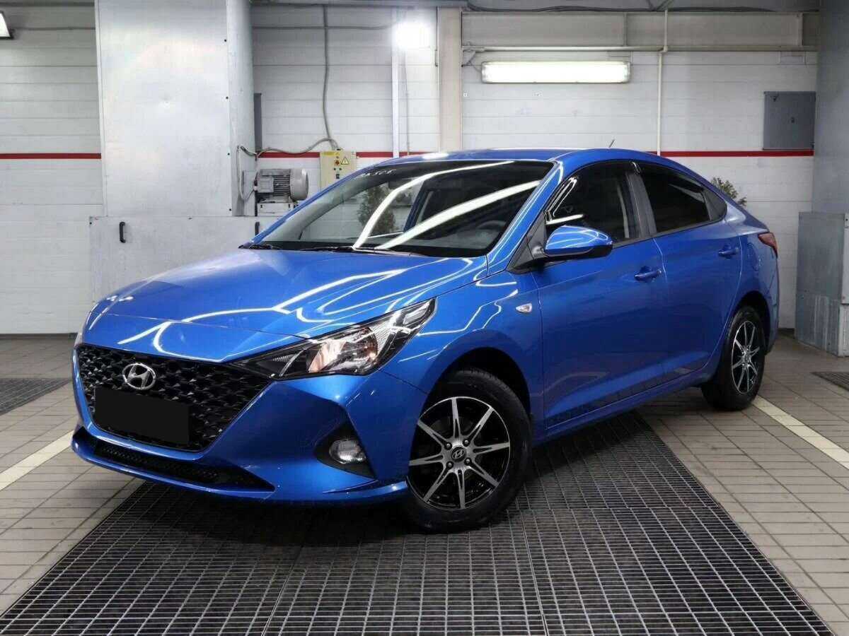Hyundai Solaris 2021 года с пробегом. Посмотреть фото