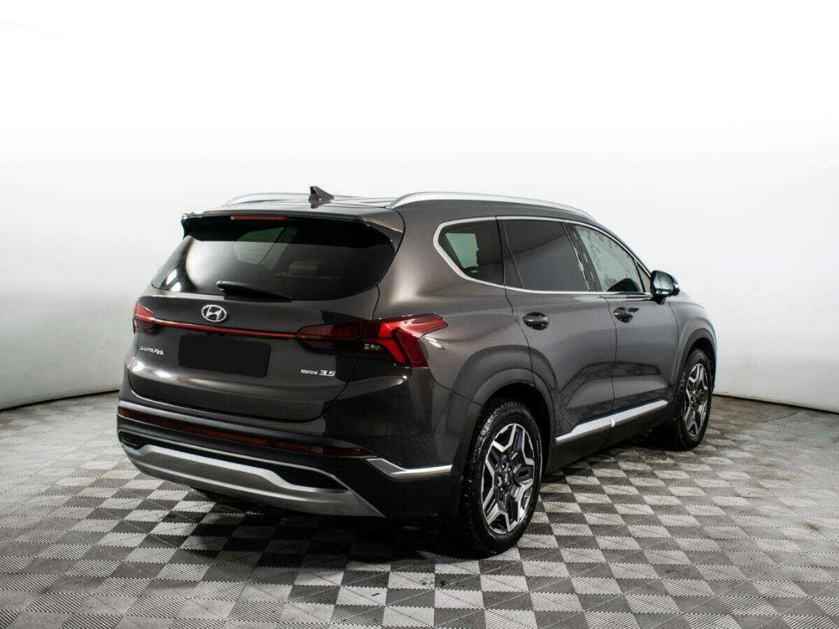 Hyundai Santa Fe 2021 года с пробегом. Фото: #4