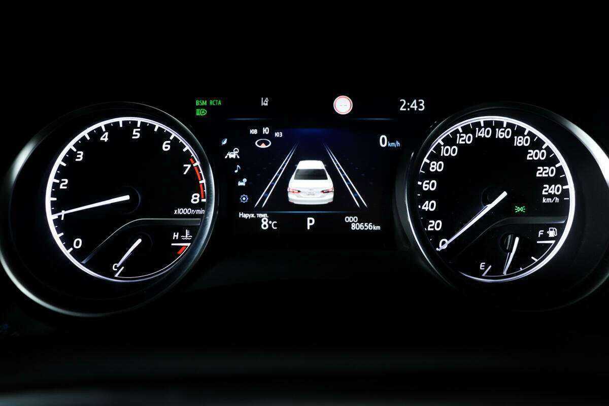 Toyota Camry 2021 года с пробегом. Фото: #9